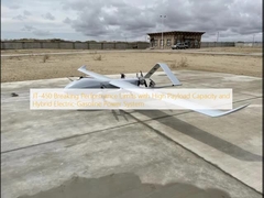 JT-450 Przełamanie granic wydajności z dużą pojemnością ładunku użytkowego i hybrydowym systemem napędowym elektryczno-benzynowym